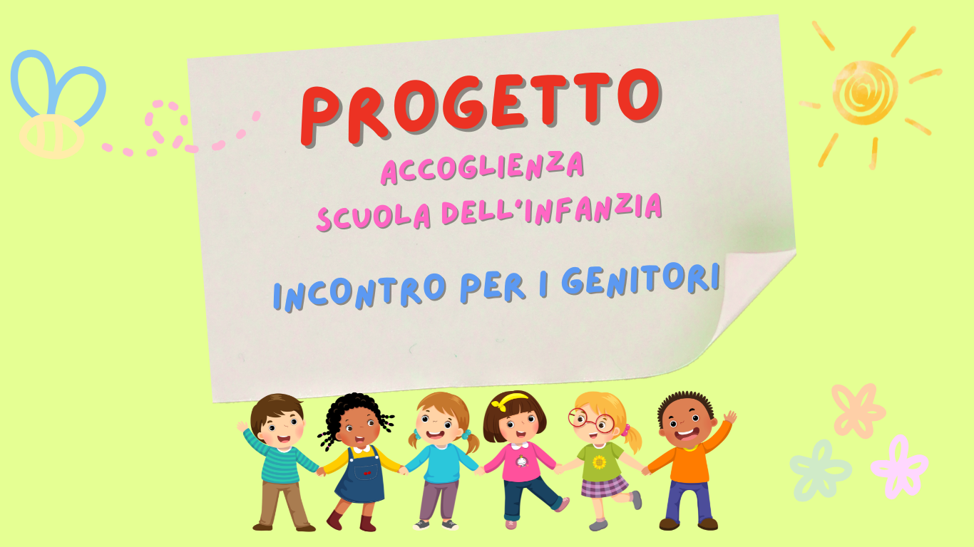 PROGETTO ACCOGLIENZA A.S. 2026-2027 SCUOLA DELL’INFANZIA