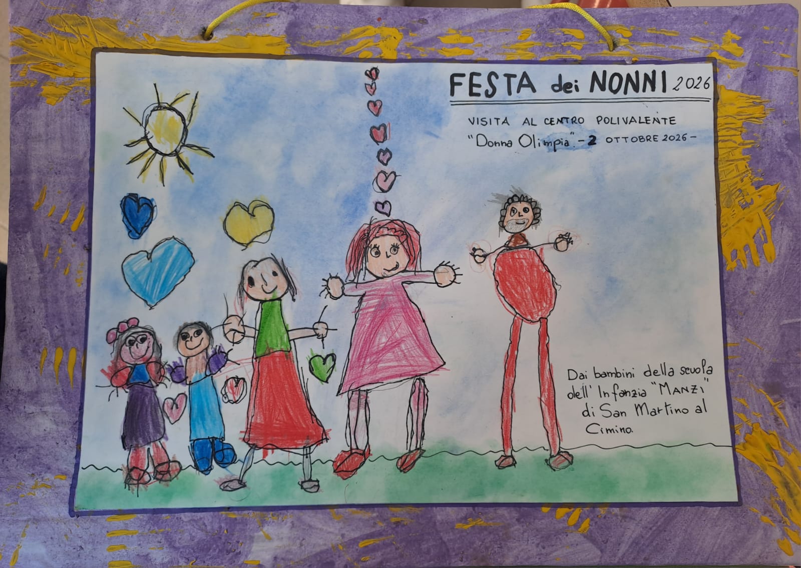 Gli alunni della Scuola dell'Infanzia 